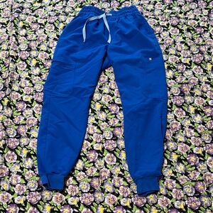 Figs Brand Women’s Royal Blue Jogger Scrub Pants